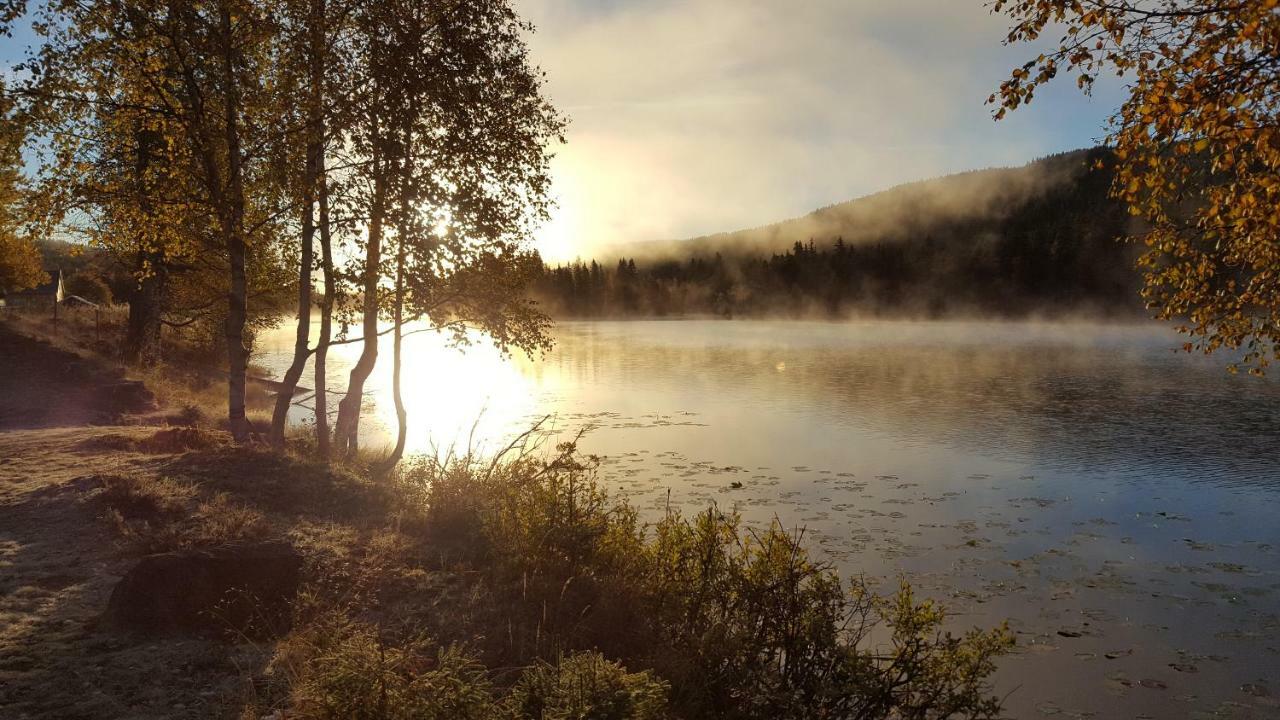 Det Gule Huset Hurdal Eksteriør bilde